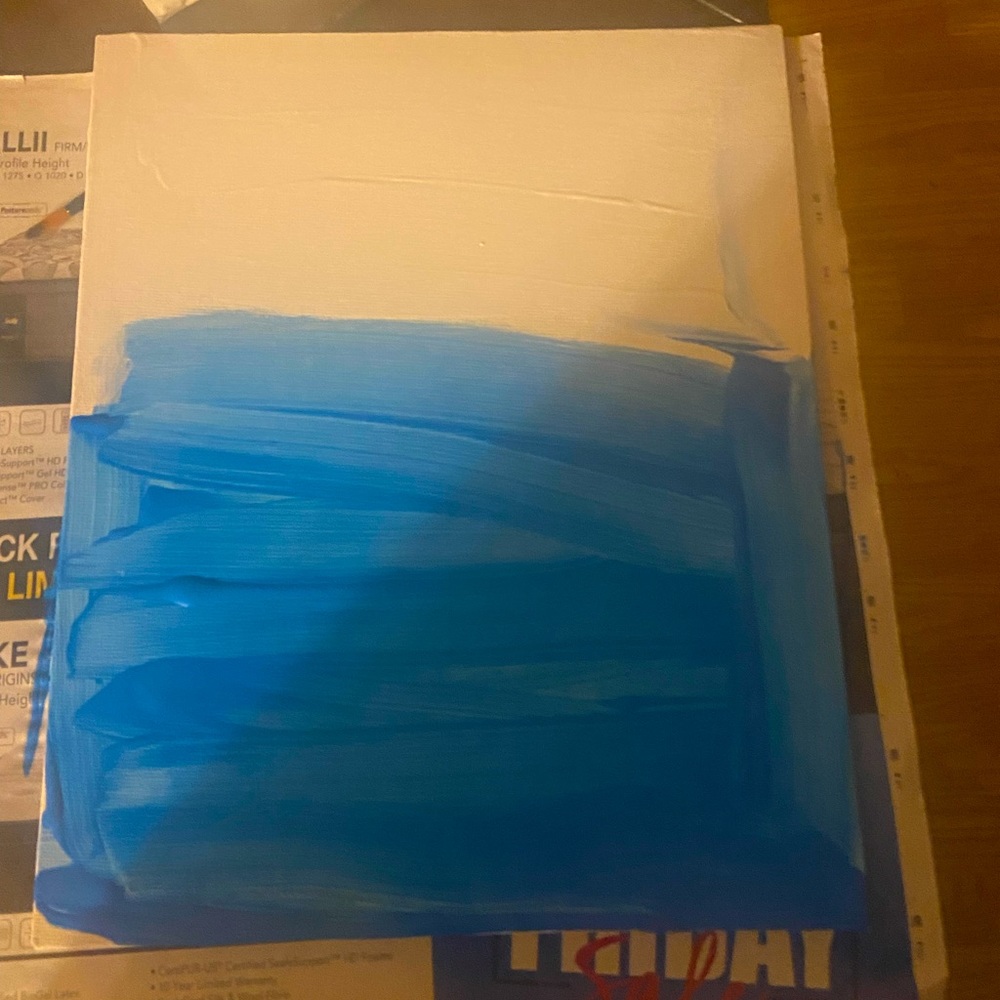 Hello. Going to paint art sell it